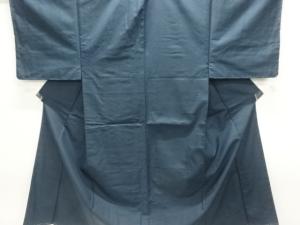 未使用品　西陣お召し男物着物アンサンブル（キングサイズ）